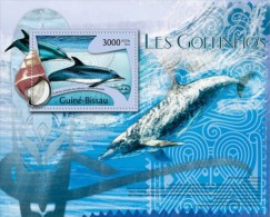 Guinea Bissau. 2012 Dolphins. (105b) - Dolphins