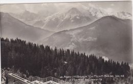 Cp , 74 , PLATEAU D´ASSY , Le Mont-Blanc Vu De Martel De Janville - Passy