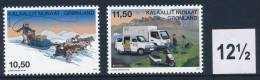 GREENLAND/Grönland  EUROPA 2013 "Postal Vehicles" Set Of 2v** Chalk Surfaced Paper Perf. 12½ From Sheets Of 40v - 2013