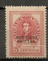 ARGENTINA - VARIETY PLIEGUE - PLI - Printing FOLD - Not Listed Yvert # 340A - ** MINT NH - Servizio