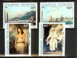 POLYNESIE  PA 163 à 166**    Peintures Du 18éme Siècle - Unused Stamps