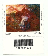 2012 - Italia 3384 Aligi Sassu - Codice A Barre ---- - 2011-20: Nieuw/plakker