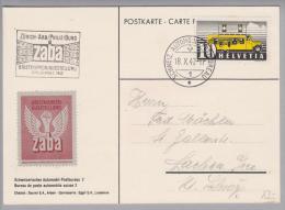 Heimat Sonderstempel 1942-10-18 Zürich-ARB/Philat./Bund - Storia Postale