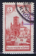 Poland Local Issues 1918 Zarki, Mi 5A Used - Used Stamps