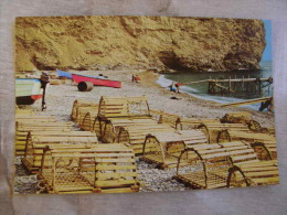 Canada - Percé - Gaspé Peninsula  -Lobster Traps   D109786 - Percé