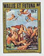 WALLIS & FUTUNA 1983 CHRISTMAS Imperforated MNH SC#C126 CV$18 RAPHAEL PAINTING, ARCHERY (D0145) - Desnudos