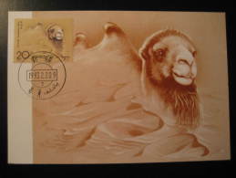 CHINA CHINE 1993 Camel Dromedary Maxi Maximum Card - Covers & Documents