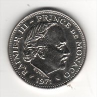 10 Francs Rainier 1971 - 1960-2001 Nouveaux Francs