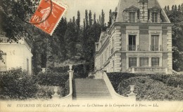 CPA(    27) AUBEVOIE Le Chateau De La Crequiniere Et Le Parc - Aubevoye