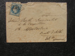 Lettre De 1865 De Toulouse GC 3982 - 1849-1876: Période Classique
