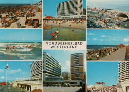 Nordseeheilbad Westerland. Mehrbildkarte - Sylt