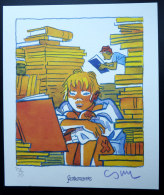 EX LIBRIS - COSEY  - FANTASMAGORIES Numéroté -Signé XL - Illustratoren A - C