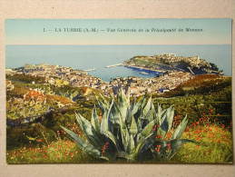Monaco, Vue Générale De La Principauté De Monaco - Mehransichten, Panoramakarten
