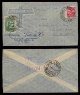 Brazil Brasilien 1932 Airmail Cover PANAIR MARANHAO To RIO DE JANEIRO - Brieven En Documenten