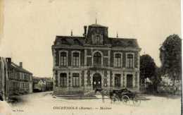 51 - COURTISOLS - Mairie - Animée - EN L'ÉTAT - Courtisols