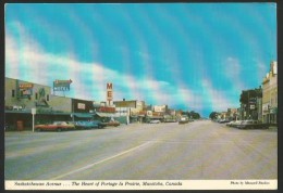 SASKATCHEVAN AVENUE Manitoba Canada Heart Of Portage La Prairie Motel Mayfair - Other & Unclassified