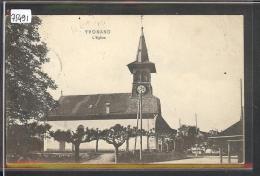 DISTRICT D´YVERDON /// YVONAND - L´EGLISE - TB - Yvonand