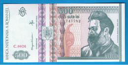 RUMANIA  -  500 Lei 1992 SC  P-101 - Roemenië