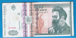 RUMANIA  -  500 Lei 1992 Circulado  P-101 - Romania