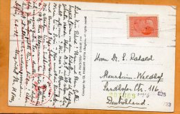 Sofia 1942 Postcard Mailed To Germany Censored - Briefe U. Dokumente