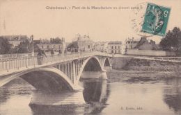 Cp , 86 , CHATELLERAULT , Pont De La Manufacture En Ciment Armé - Chatellerault
