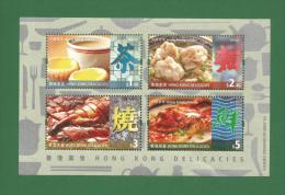 HONG KONG 2012 DELICACIES 4v MINIATURE SHEET MNH ** - As Scan - Blocks & Sheetlets