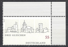 Deutschland / Germany / Allemagne 2012 2959 ** Drei Gleichen - Nuevos
