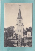 76  -  Environs  De  CAUDEBEC - EN - CAUX  -   LE  TRAIT .  EGLISE  -  BELLE CARTE ANIMEE  - - Le Trait