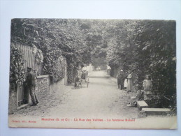 MANDRES  :  La Rue Des Vallées  -  La  FONTAINE  BREANT - Mandres Les Roses