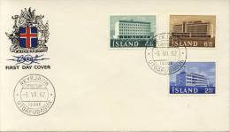 1 FDC Iceland - 1962 - FDC