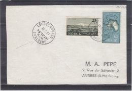 Norvège - Lettre De 1961  - Oblitération Longyearbyen - Svalbard - Lettres & Documents