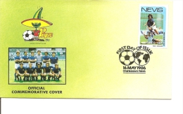 Coupe Du Monde Au Mexique - 1986 ( FDC De Nevis à Voir) - 1986 – Mexico