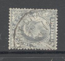 INDIA, Postmark ""MARIT DHARA"" On Edward VII Stamp - 1882-1901 Imperium