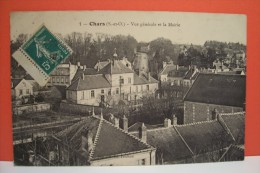 CHARS  -vue Générale Et La Mairie - Chars