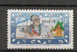 BRASIL - 1994 - Mae Menininha Da Gantois -  Yvert # 2155 - ** MINT NH - Used Stamps
