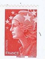 MARIANNE DE BEAUJARD - TVP DE ROULETTE DOUBLE BANDE DE PHOSPHORE A GAUCHE (FINE ET NORMALE) + BANDE FINE A DROITE - Unused Stamps