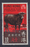 Hong Kong 1973 Mi. 266     10 C Chinesisches Neujahr : Jahr Des Ochsen - Oblitérés