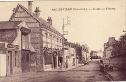 Delcampe - 76 Goderville. Route De Fecamp - Goderville