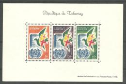 Dahomey Bloc De Feuille Neufs Sans Charniére - Unused Stamps