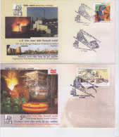 Special Covers Issued On Stamp Show Asansol 2007 On 06.01.2007-very Hard To Find The Both Along With - Briefe U. Dokumente