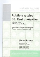 Auction Catalogue Rauhut-Auktion, Mülheimm, Germany, 8.Januar 2005 - Catalogi Van Veilinghuizen