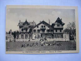 Ma Réf: 63-9-45.              LA FERTE-SAINT-AUBIN        Château De Luzière    ( Jaunâtre Et Glacée ) - La Ferte Saint Aubin