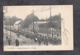 CPA - LA LOUVIERE - Remise Du Drapeau De " La Postale " - La Poste Belge - Cliché Majolini - 1904 - La Louvière