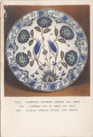 Delcampe - B74937 Plat Ceramique Dite De Dams  Paint Peinture  2 Scans - Antike