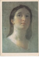 Delcampe - B74938 Anton Raphael Mengs Study Of A Womans Head  Paint Peinture  2 Scans - Antike