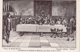 CPA - Illustrateur Beaune - Éditeur Girieud - Histoire De France - Charles Le Mauvais - Jean Le Bon - History