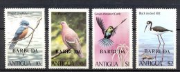 Naa1243 FAUNA VOGELS IJSVOGEL DUIF DUIVEN PIGEON KINGFISHER BIRDS VÖGEL AVES OISEAUX BARBUDA 1980 PF/MNH - Collections, Lots & Séries