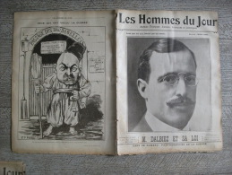 Revue Libertaire Hommes Du Jour 387 1915 Dalbiez Liman Maréchal Pape Hampol Caricature Ww1 Guerre - Oorlog 1914-18