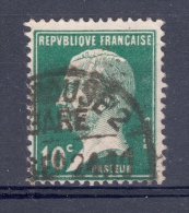 VARIÉTÉS FRANCE 1923 / 1926  N° 170 LOUIS PASTEUR 10 C   OBLITÉRÉ  DOS  CHARNIÈRES YVERT  TELLIER  20.00 € - Oblitérés