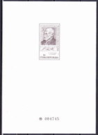 (*) Tchéque République 2001, Epreuve En Noir (PT 13a) - Blocs-feuillets